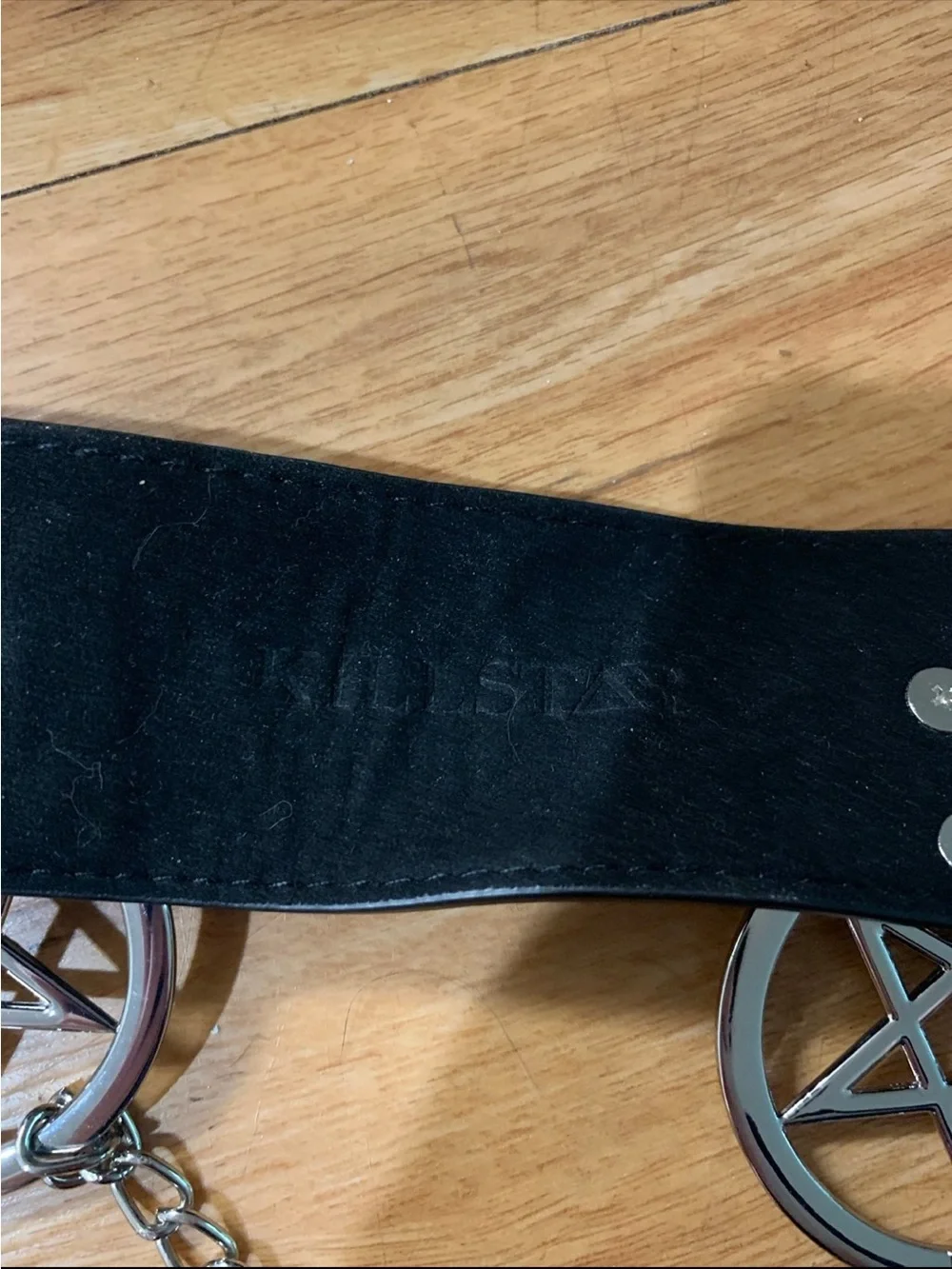Killstar occult chain belt